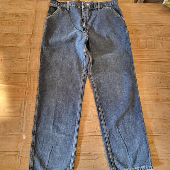 Carhartt B13-DST Mens Size 40x32 Original Carpenter Denim Jeans EUC - Picture 1 of 8